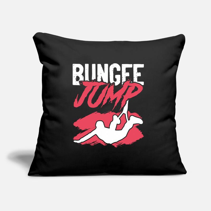 Bungee jumping jump Sofa pillowcase 17,3'' x 17,3'' (45 x 45 cm)
