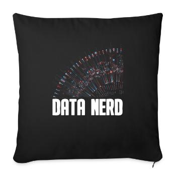 Data Science Analyst Data Scientist - Sofa pillowcase 17,3'' x 17,3'' (45 x 45 cm) - black - Front