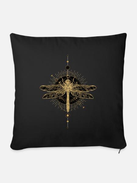 Entomologie Insekten Entomologe - Sofakissenbezug 45 x 45 cm - Schwarz