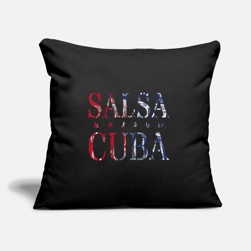 Salsa Cuba | Cuba Cuban Dance Sofa pillowcase 17,3'' x 17,3'' (45 x 45 cm)