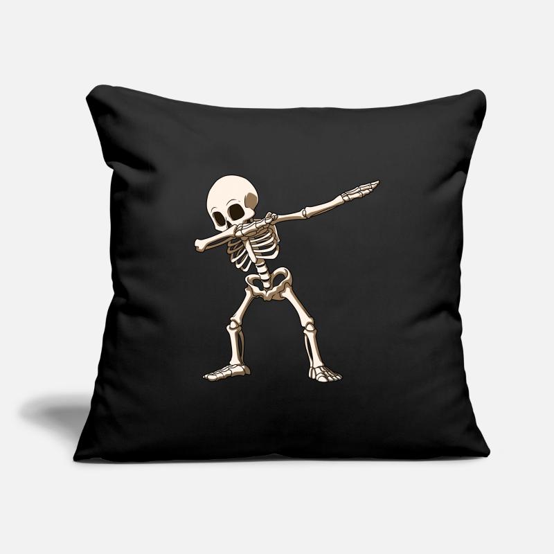 Dab Skeleton Dabbing Skeleton Halloween Dance Sofa pillowcase 17,3'' x 17,3'' (45 x 45 cm)