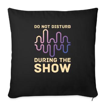 Technicien de son Sound Audio Engineer - Housse de coussin décorative 45 x 45 cm - noir - Devant