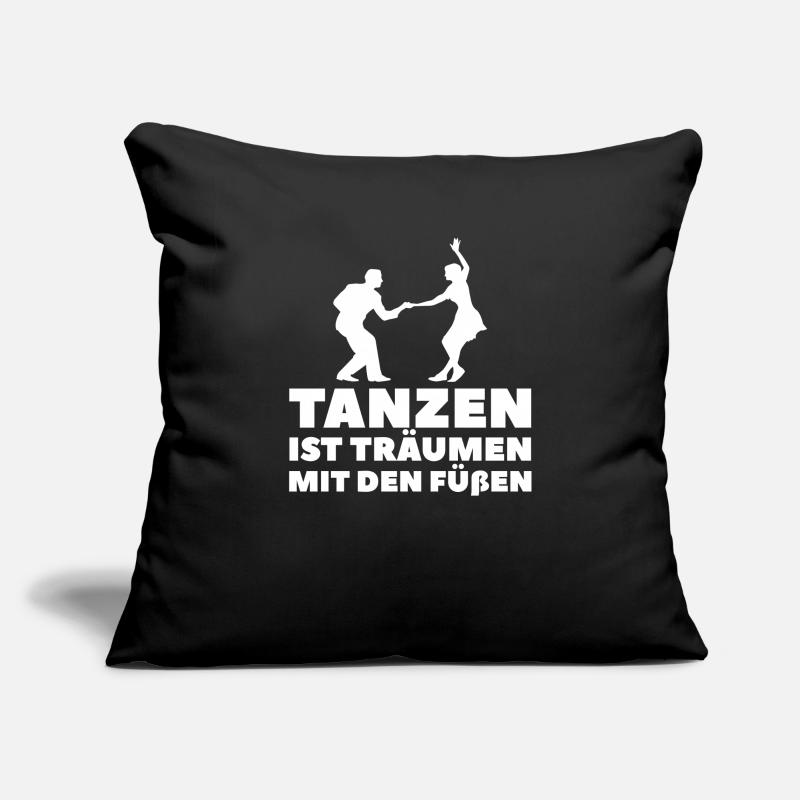 Tanzen Tänzer Tanz Sofakissenbezug 45 x 45 cm