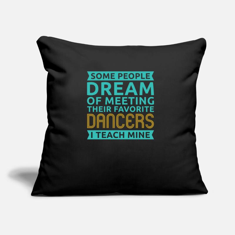 Danse Danse Danse Housse de coussin décorative 45 x 45 cm