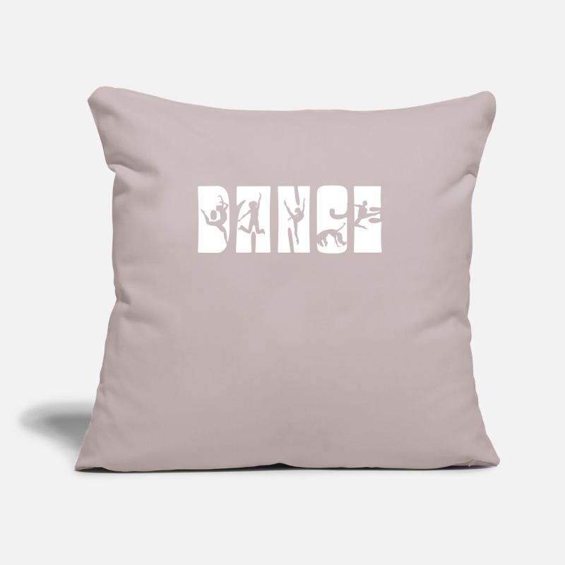 Danse Danse Danse Housse de coussin décorative 45 x 45 cm