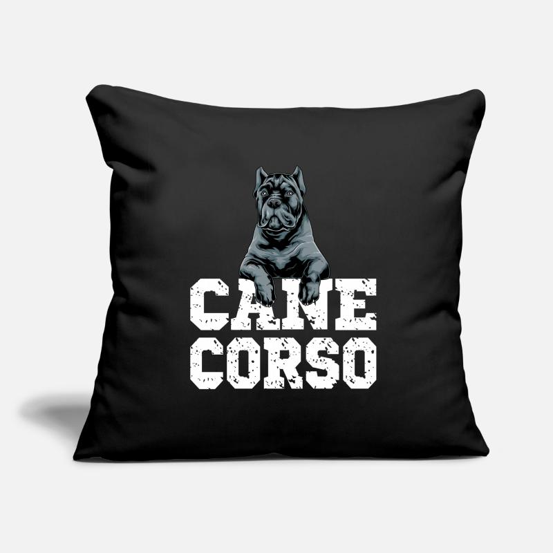 Cane Corso pour un propriétaire de Cane Corso Cane Housse de coussin décorative 45 x 45 cm