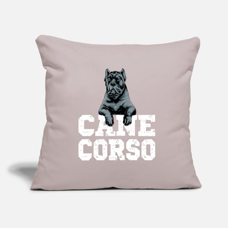Cane Corso pour un propriétaire de Cane Corso Cane Housse de coussin décorative 45 x 45 cm