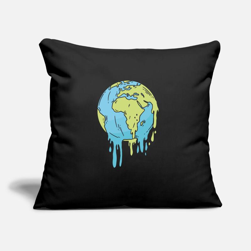 Climate Change Climate Protection Global Warming Earth Planet Sofa pillowcase 17,3'' x 17,3'' (45 x 45 cm)