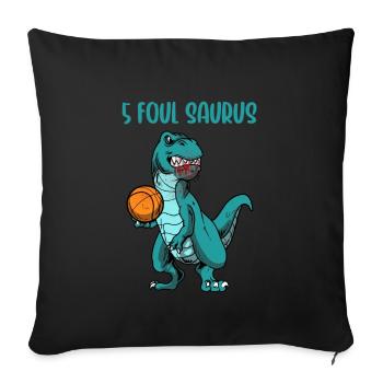 Basketball Basketballer - Sofa pillowcase 17,3'' x 17,3'' (45 x 45 cm) - black - Front