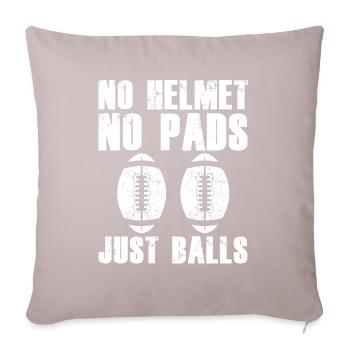 Rugby - Sofa pillowcase 17,3'' x 17,3'' (45 x 45 cm) - light taupe - Front