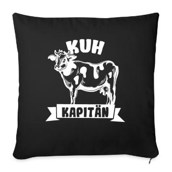 Agriculture Agriculture - Housse de coussin décorative 45 x 45 cm - noir - Devant
