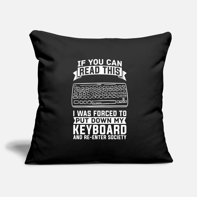 Programmeur De Coder Software Développeur Housse de coussin décorative 45 x 45 cm