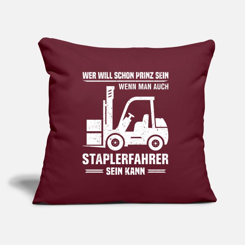 Lagerarbeiter Logistiker Stapler Staplerfahrer Sofakissenbezug 45 x 45 cm