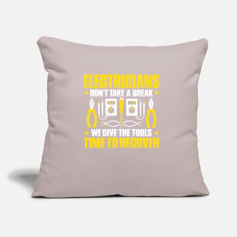 Electronics technician Electrician Lineman Sofa pillowcase 17,3'' x 17,3'' (45 x 45 cm)
