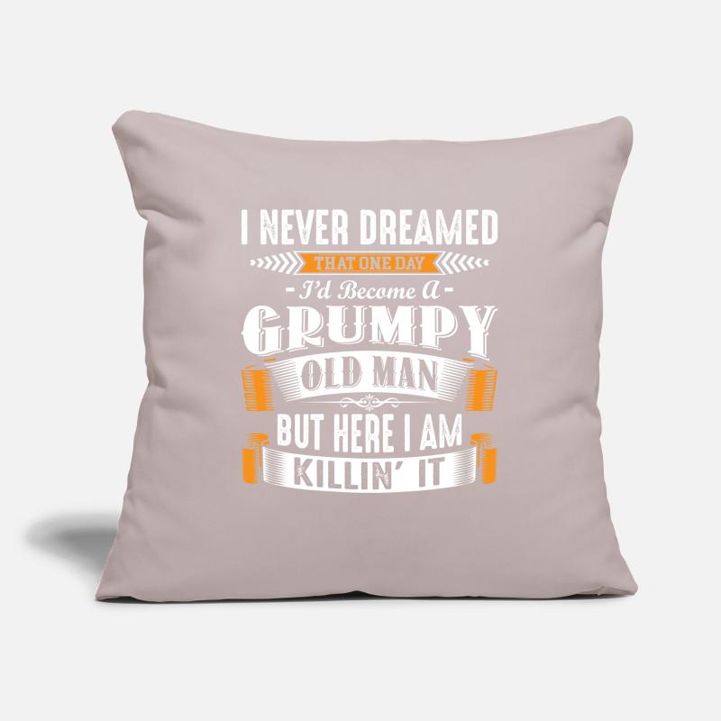 Grumpy Old Man Fathers Day Sofakissenbezug 45 x 45 cm