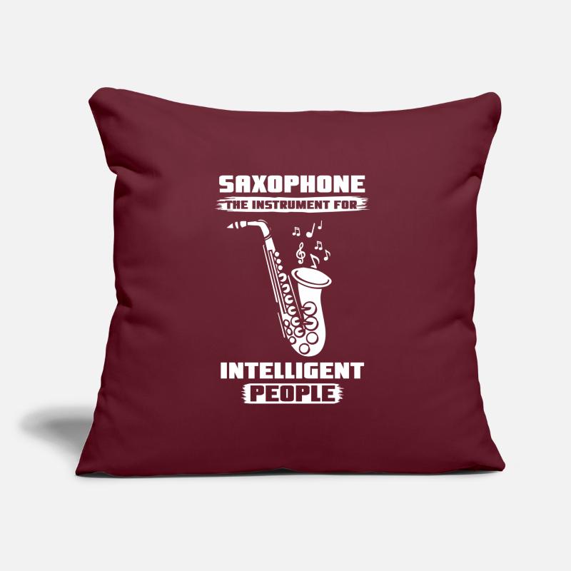 I've got a saxophone and i’m not afraid to use it Sofakissenbezug 45 x 45 cm