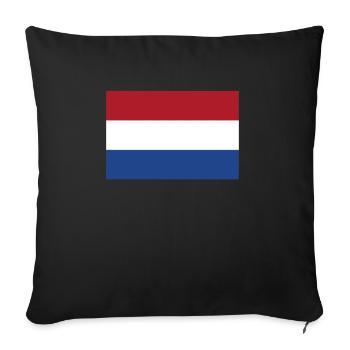 Netherlands Flag Netherlands Holland Dutch - Sofa pillowcase 17,3'' x 17,3'' (45 x 45 cm) - black - Front