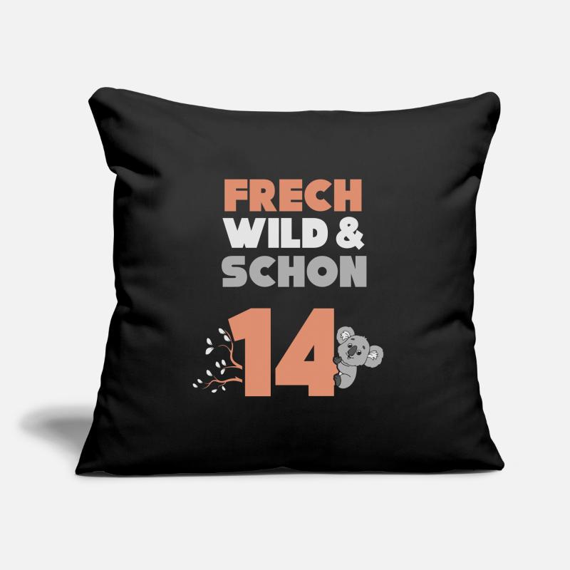 14 Jahre Geburtstag Junge Mädchen Koala Sofakissenbezug 45 x 45 cm