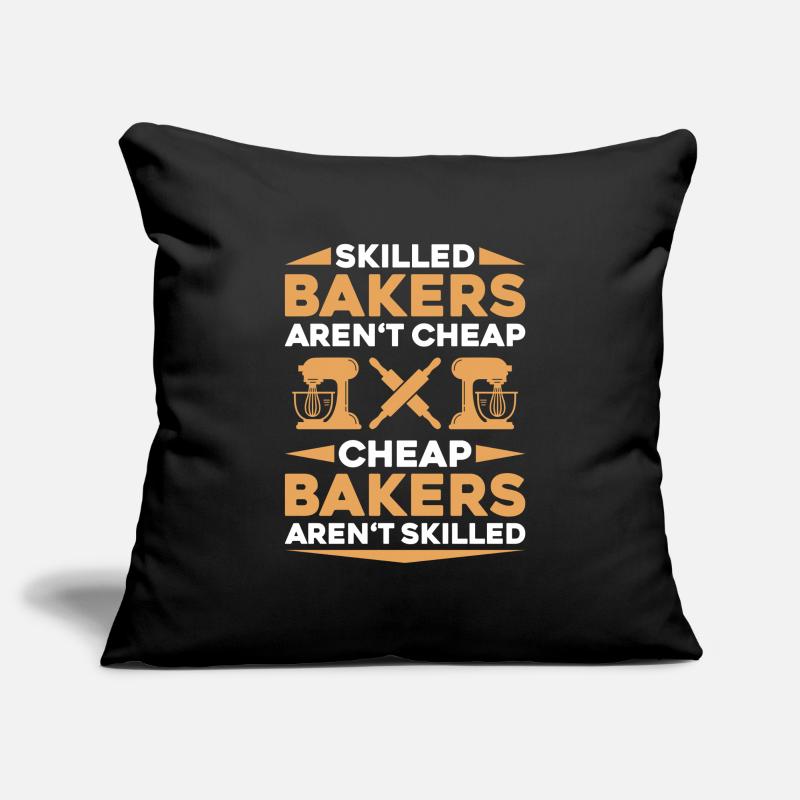 Baker Baking Baker Bakery Baking Sofa pillowcase 17,3'' x 17,3'' (45 x 45 cm)