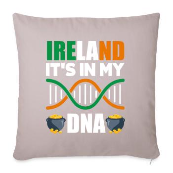 Irish Ireland St.Patrick's Day Gift - Sofa pillowcase 17,3'' x 17,3'' (45 x 45 cm) - light taupe - Front