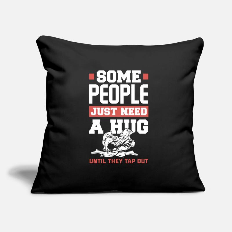 Jiu Jitsu Jiu Jitsu Jiu Jitsu Sofa pillowcase 17,3'' x 17,3'' (45 x 45 cm)