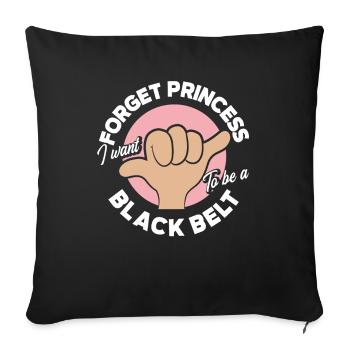 Jiu Jitsu Jiu Jitsu Jiu Jitsu - Sofakissenbezug 45 x 45 cm - Schwarz - Vorne