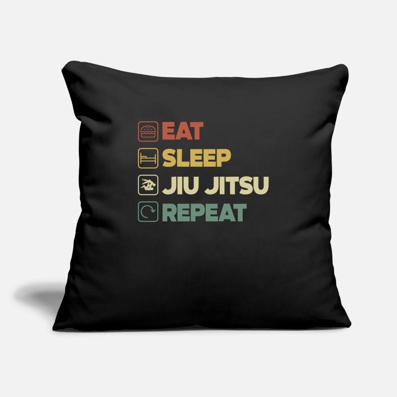 Jiu Jitsu Jiu Jitsu Jiu Jitsu Sofa pillowcase 17,3'' x 17,3'' (45 x 45 cm)