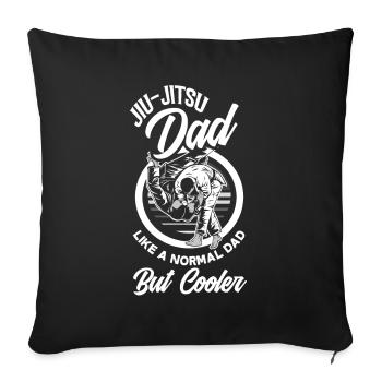 Jiu Jitsu Jiu Jitsu Jiu Jitsu - Sofakissenbezug 45 x 45 cm - Schwarz - Vorne