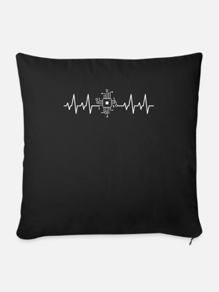 Mechatroniker Mechatronik Mechatronics Engineer - Sofakissenbezug 45 x 45 cm - Schwarz