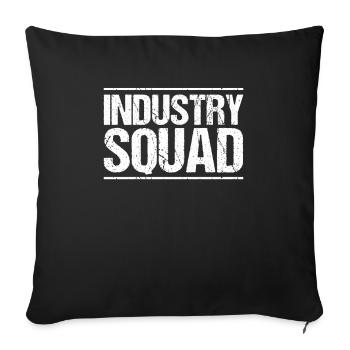 Industriemechaniker Industrial Mechanic - Sofa pillowcase 17,3'' x 17,3'' (45 x 45 cm) - black - Front