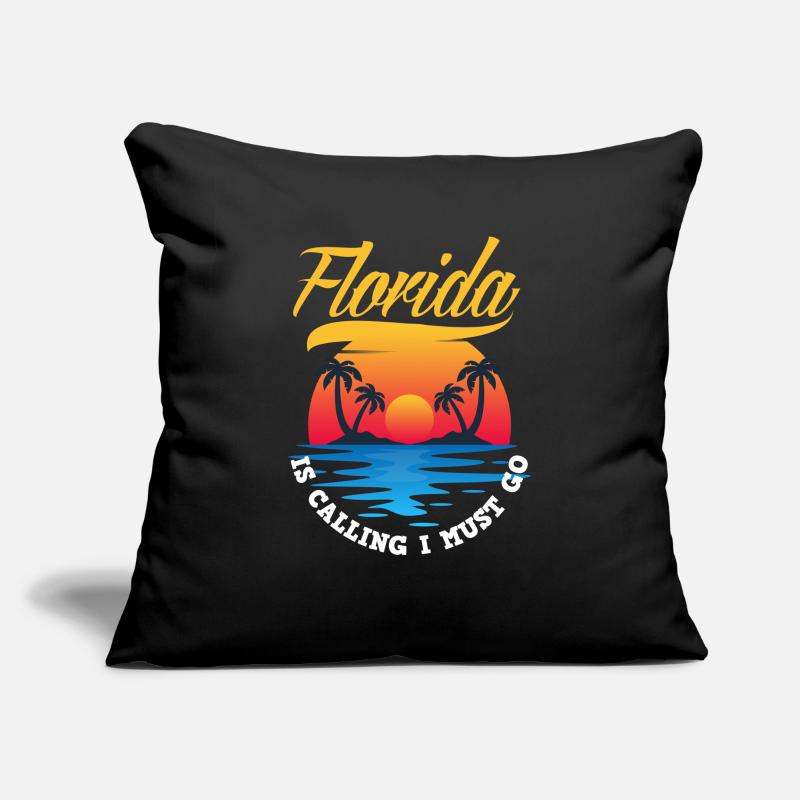 Floride Housse de coussin décorative 45 x 45 cm