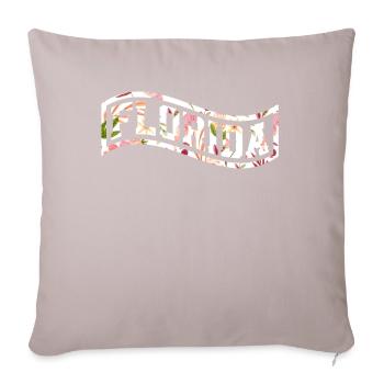 Florida - Sofa pillowcase 17,3'' x 17,3'' (45 x 45 cm) - light taupe - Front