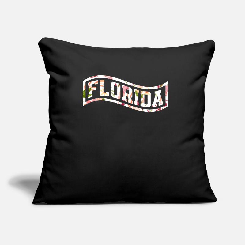 Floride Housse de coussin décorative 45 x 45 cm