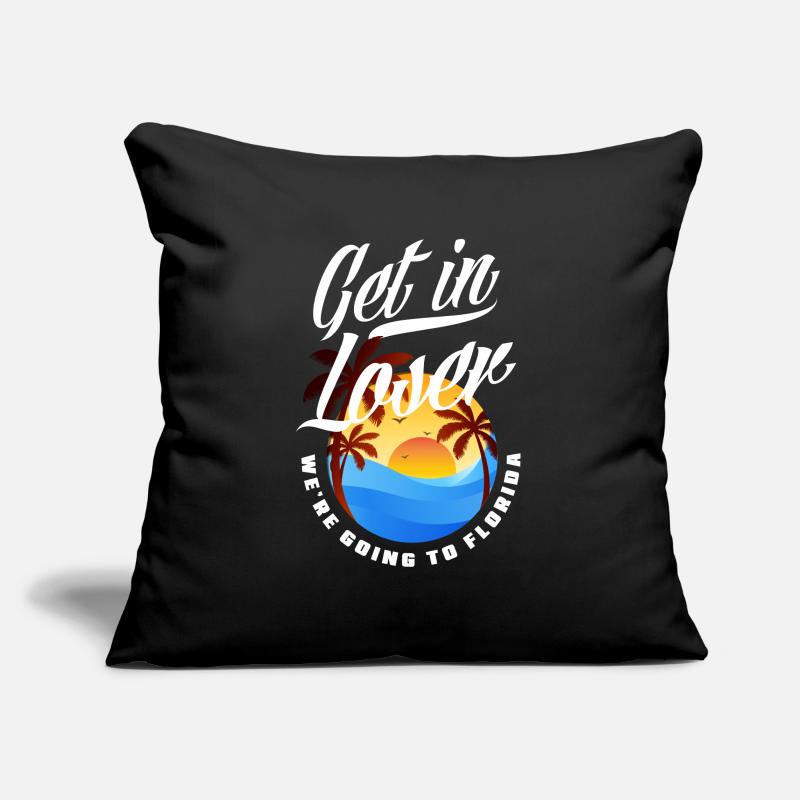Floride Housse de coussin décorative 45 x 45 cm