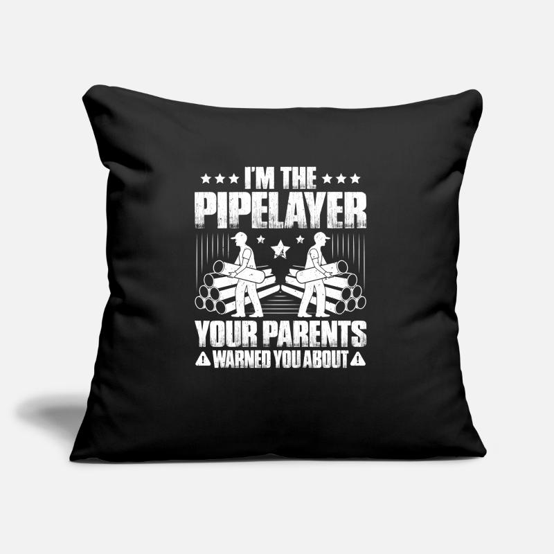 Pipeline Constructor Pipeline Construction Pipelayer Sofa pillowcase 17,3'' x 17,3'' (45 x 45 cm)