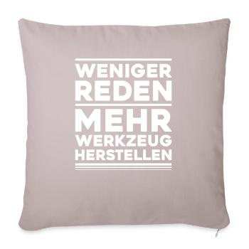 Outilleur Outilleur Tool & Die Maker - Housse de coussin décorative 45 x 45 cm - taupe clair - Devant