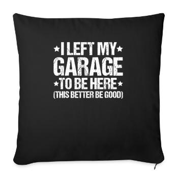 Automotive Mechatronics Engineer Car Mechanic Auto Mechanic - Sofa pillowcase 17,3'' x 17,3'' (45 x 45 cm) - black - Front