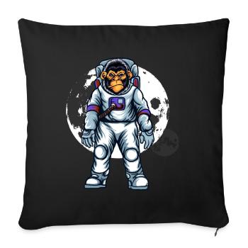 Star Monkey Outfit - Sofa pillowcase 17,3'' x 17,3'' (45 x 45 cm) - black - Front