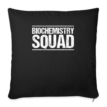 Biochemiker Biochemie Biochemistry Biochemist - Sofa pillowcase 17,3'' x 17,3'' (45 x 45 cm) - black - Front
