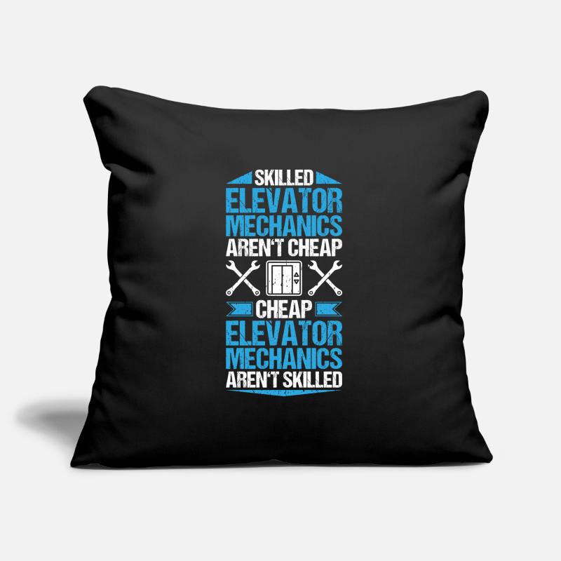Elevator Fitter Elevator Mechanic Elevator Mechanic Sofa pillowcase 17,3'' x 17,3'' (45 x 45 cm)