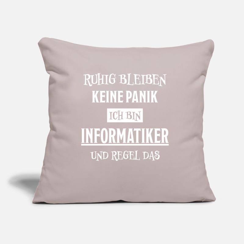 Informatiker Lustig Spruch Programmierer Geschenk Sofakissenbezug 45 x 45 cm