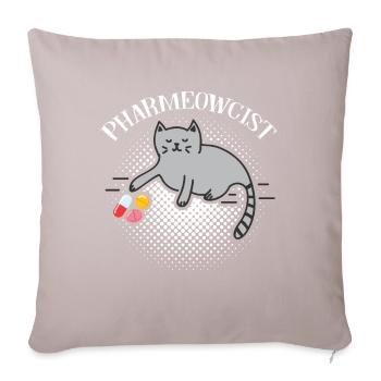 I sell medicines Apotheker Pharmazietechni - Sofa pillowcase 17,3'' x 17,3'' (45 x 45 cm) - light taupe - Front