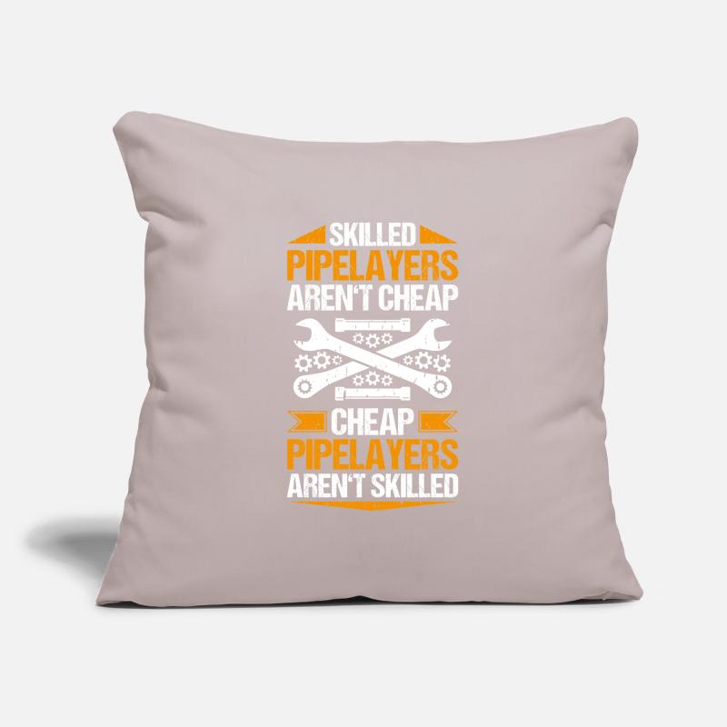 Pipeline Constructor Pipeline Construction Pipelayer Sofa pillowcase 17,3'' x 17,3'' (45 x 45 cm)