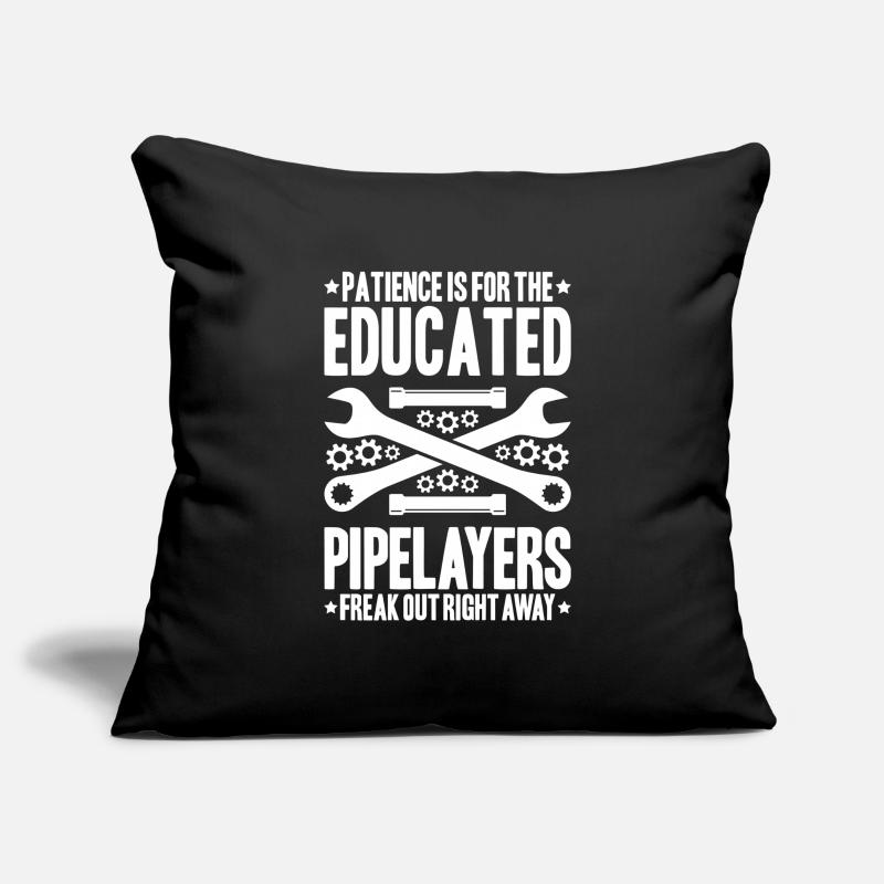 Pipeline Constructor Pipeline Construction Pipelayer Sofa pillowcase 17,3'' x 17,3'' (45 x 45 cm)