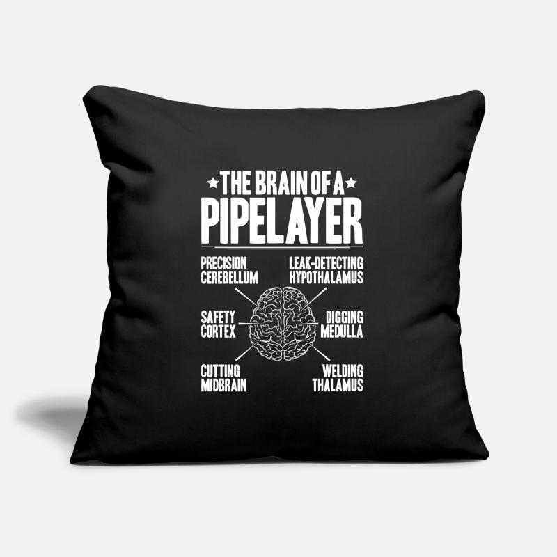 Pipeline Constructor Pipeline Construction Pipelayer Sofa pillowcase 17,3'' x 17,3'' (45 x 45 cm)