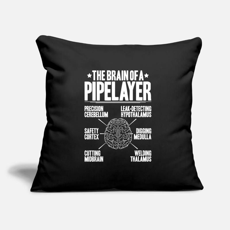 Pipeline Constructor Pipeline Construction Pipelayer Sofa pillowcase 17,3'' x 17,3'' (45 x 45 cm)
