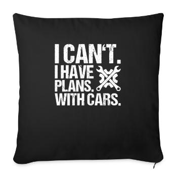 Automotive Mechatronics Engineer Car Mechanic Auto Mechanic - Sofa pillowcase 17,3'' x 17,3'' (45 x 45 cm) - black - Front