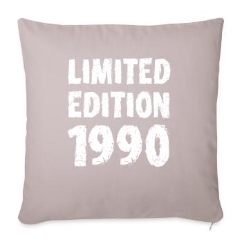 1990's Limited Edition Birthday Gift Wife Husband - Sofa pillowcase 17,3'' x 17,3'' (45 x 45 cm) - light taupe - Front