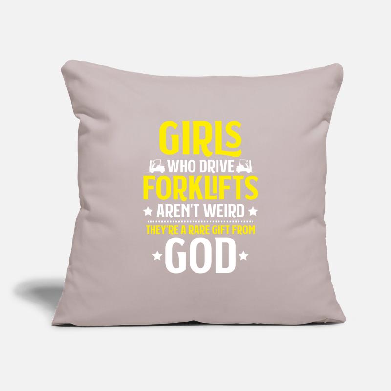Forklift Driver Forklift Operator Sofa pillowcase 17,3'' x 17,3'' (45 x 45 cm)