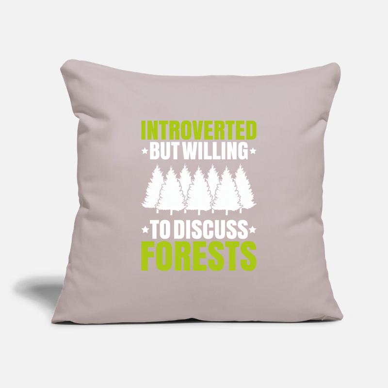 Forester Forestry Forester Forest workers Forest Sofa pillowcase 17,3'' x 17,3'' (45 x 45 cm)
